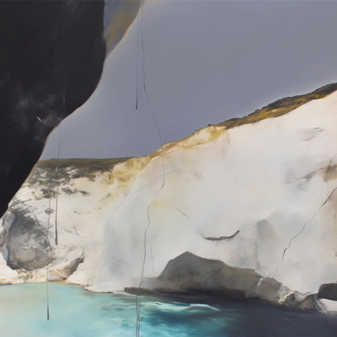 Nature water cave mountain landscape | The cliff #2310