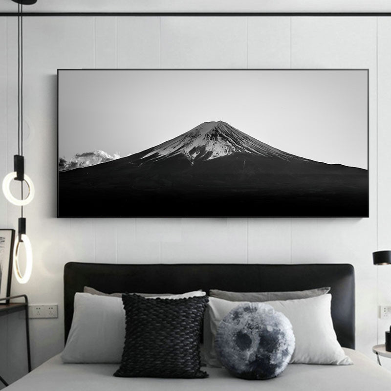 Horizon alps mountain range natural landscape Fuji photography art set #1003-139