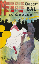 Henri de Toulouse-Lautrec - Moulin Rouge #2093