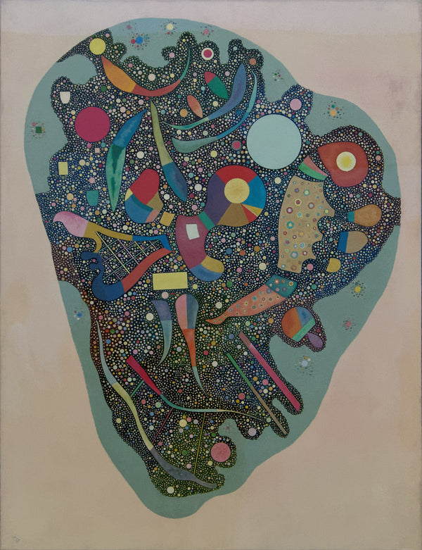 Colorful Ensemble (Buntes Ensemble) Wassily Kandinsky 1938  #2178