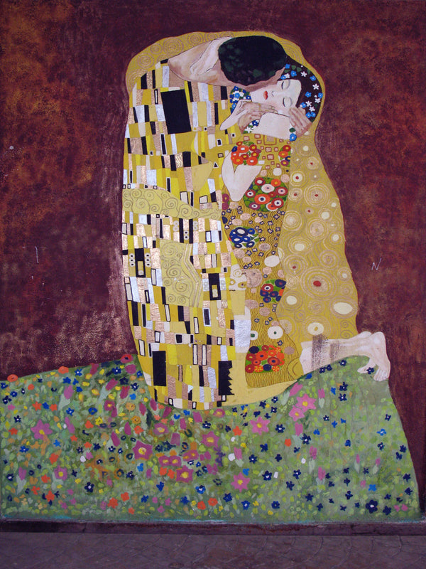 Gustav Klimt - The kiss #2143