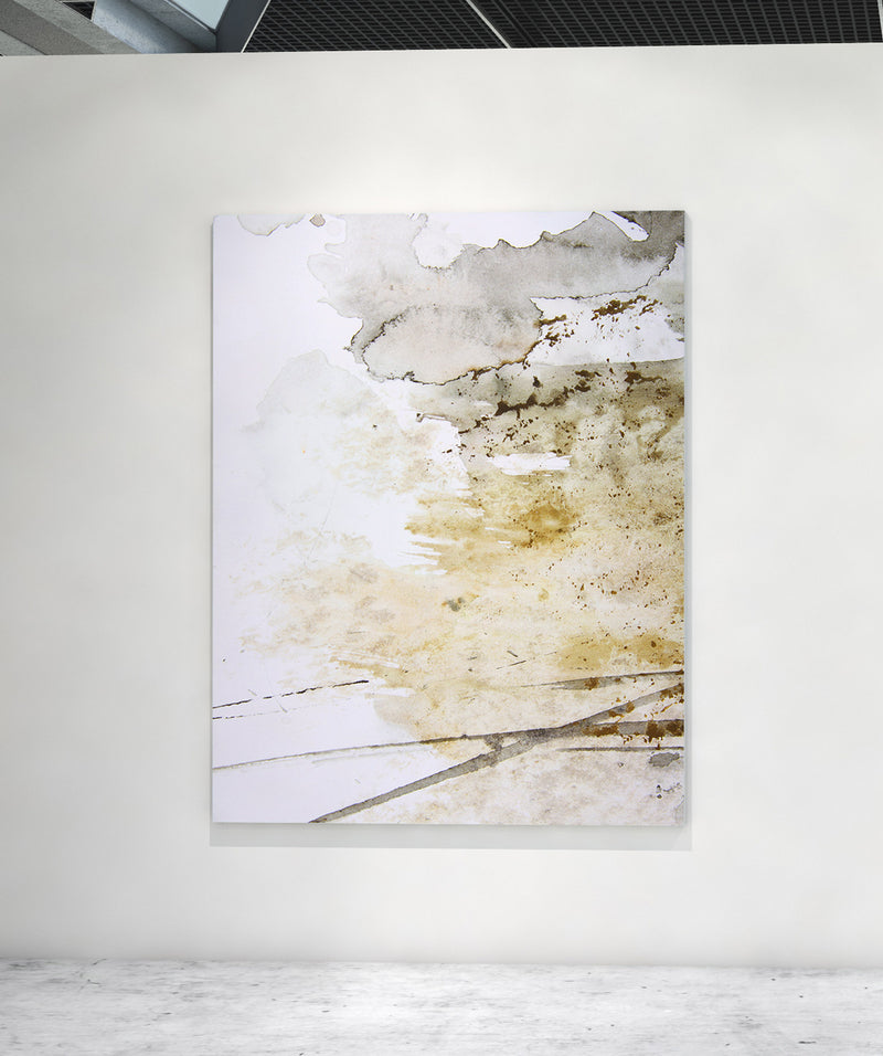 Oversize abstract print | Neutral nature 2 #383