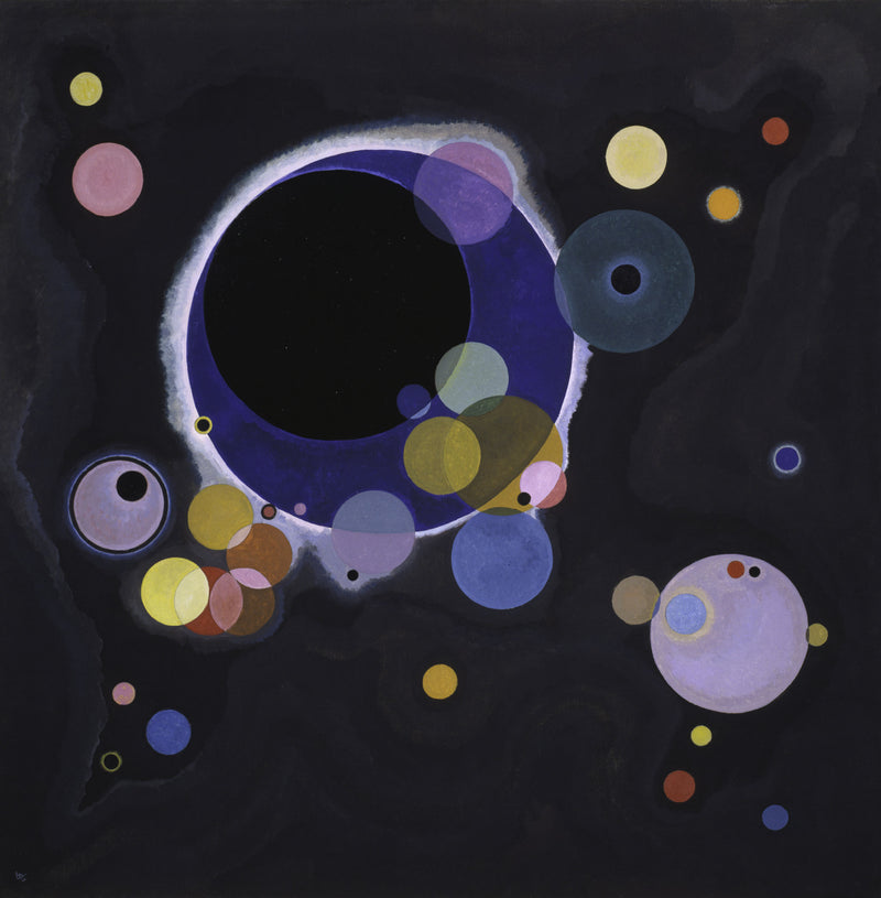 Wassily Kandinsky - Several Circles #2696