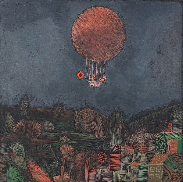 Paul Klee - the Red Balloon #2801