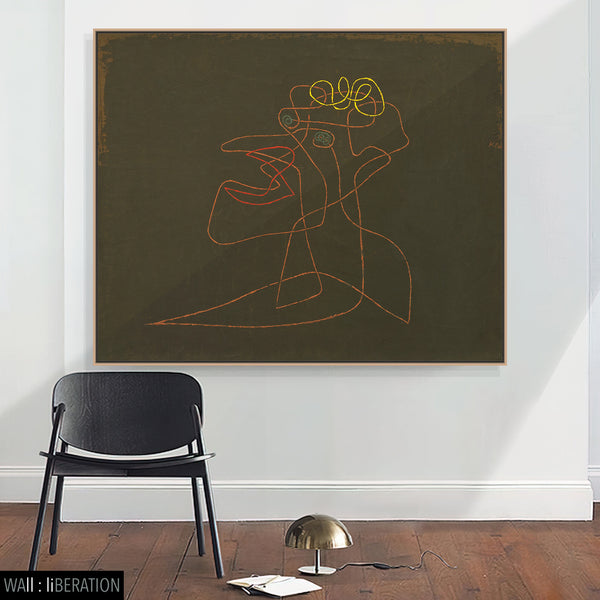 "Or The Mocked Mocker"| Paul Klee #2939