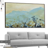 Abstract painting on canvas print | floating framed | multiple colour options |#304