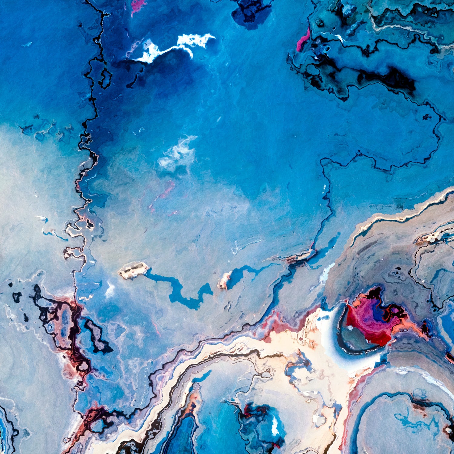 Abstract sea boundlessness landscape- Set-1 #512 - Wall Liberation