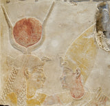 Beige Historical stone carving Egypt art #203