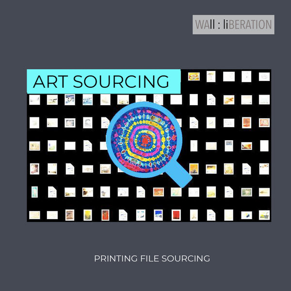 Art printing file sourcing - 100% refundable