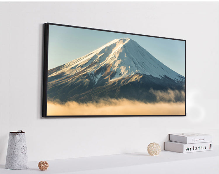 Fuji mountain landscape photography | Oversize large canvas print | floating box frame | #682