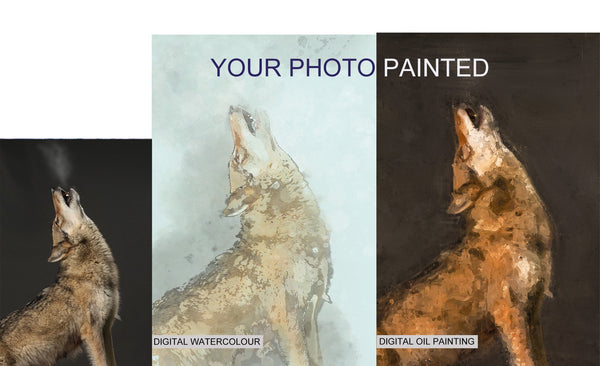 DIGITAL HAND-PAINTING YOUR PHOTO