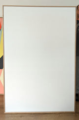 Wholesale Oversize stretched / oak floating-framed professional grade blank linen cotton canvas