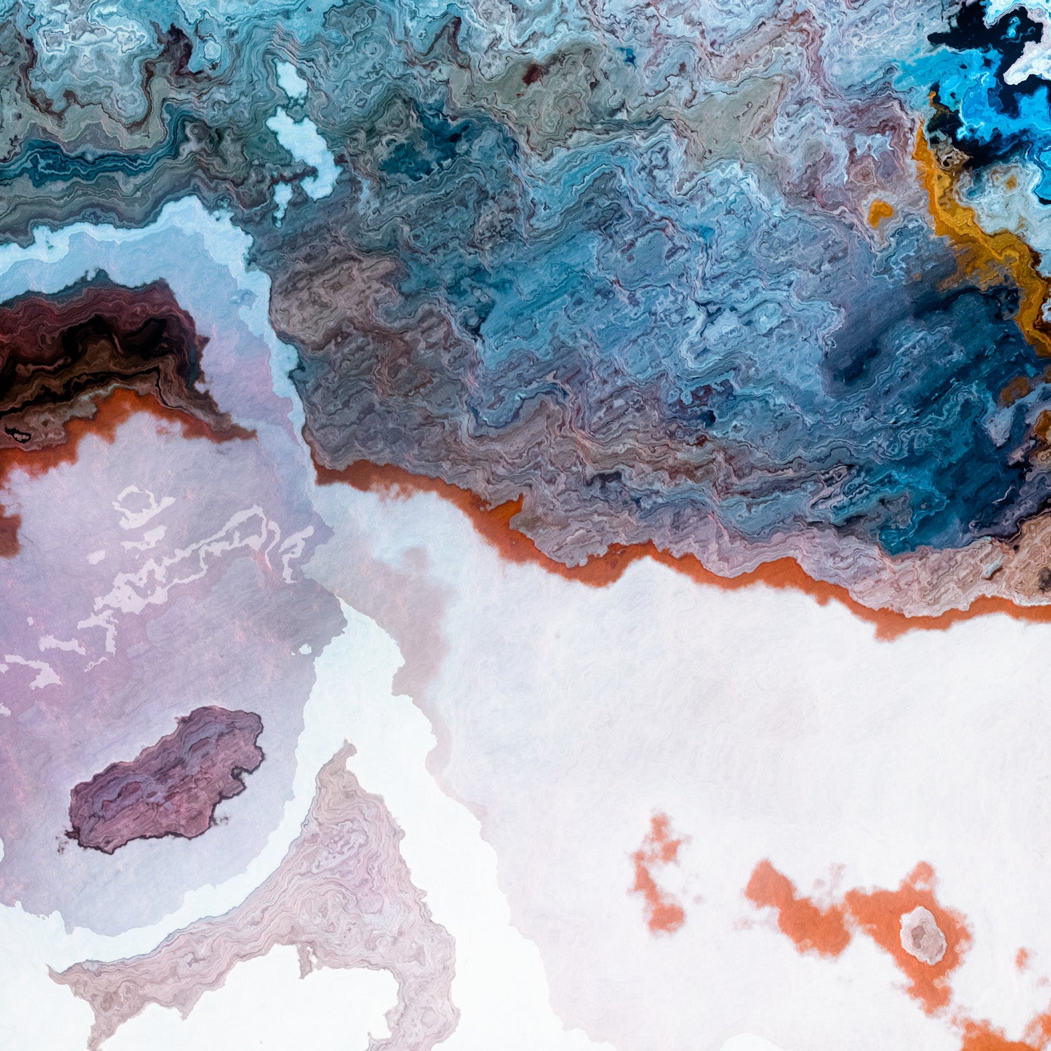 Abstract sea boundlessness landscape- Set 2 #913 - Wall Liberation