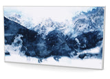 Blue Mountain - Large to oversize canvas art with floating box frame - Wall Liberation