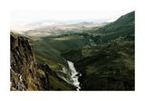 Landscape nature framed mountain valley | oversize photography print #833