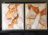Twin Flames - Floating frame, in pair 180 x 120 cm - Wall Liberation